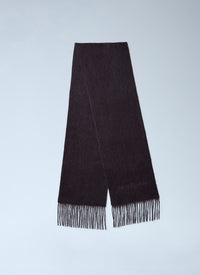 Acne Studios Men Logo Wool Scarf