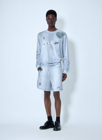 Acne Studios Men Striped Elasticated Shorts