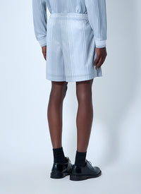 Acne Studios Men Striped Elasticated Shorts