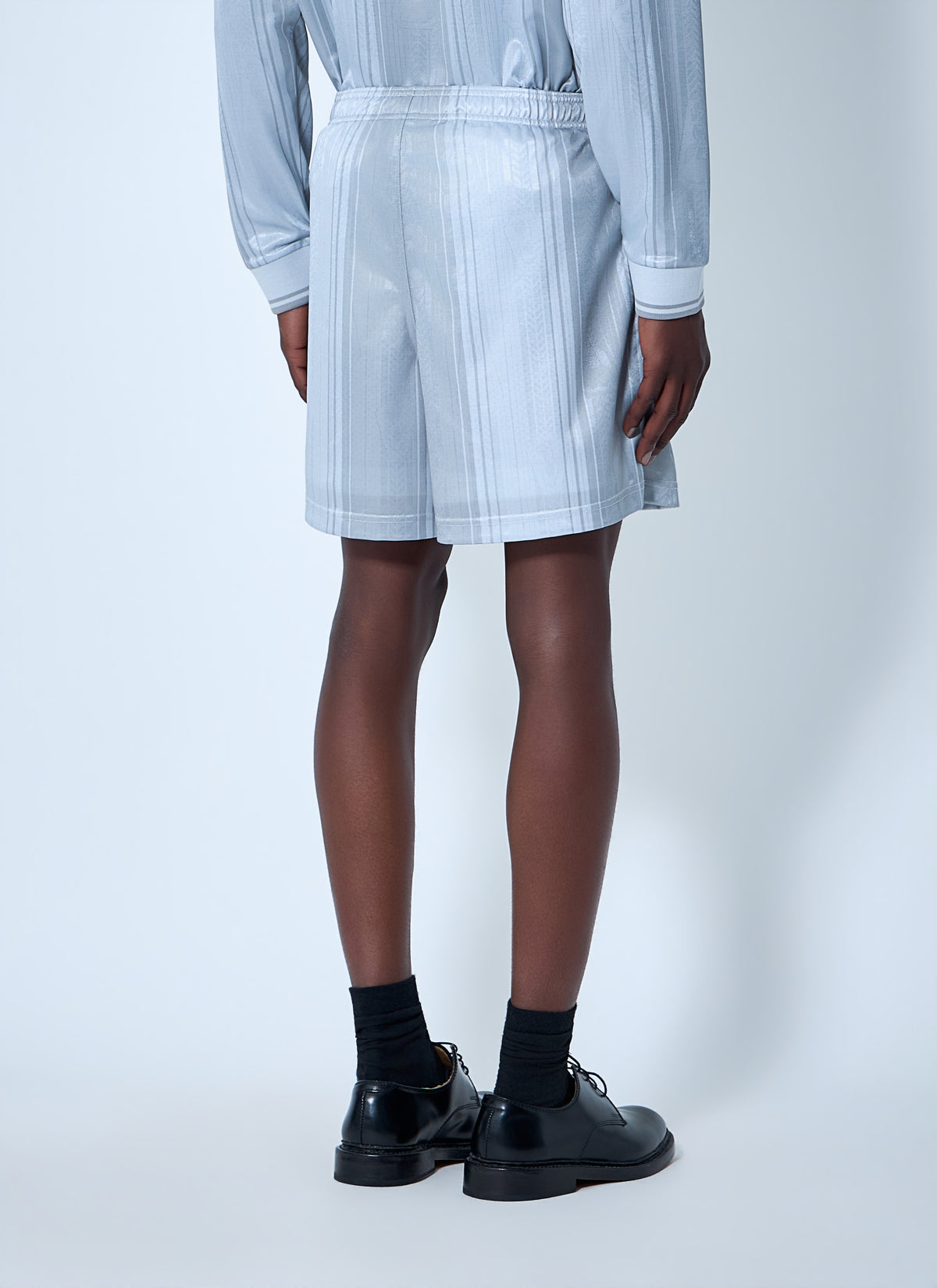 Acne Studios Men Striped Elasticated Shorts