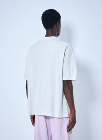 Acne Studios Men Washed Logo Polo Shirt