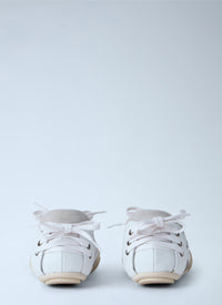 Acne Studios Men Leather Lace-Up Sneakers