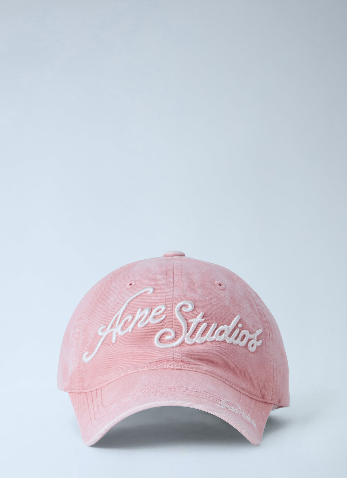 Acne Studios Men Logo-Embroidered Baseball Cap