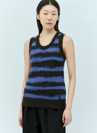 Acne Studios Acne Studios Women Distressed Stripe Top
