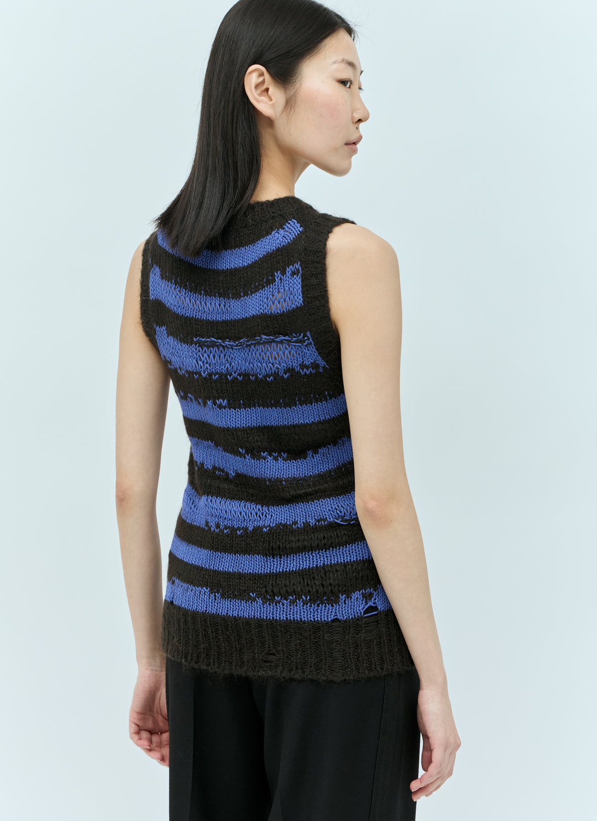 Acne Studios Acne Studios Women Distressed Stripe Top
