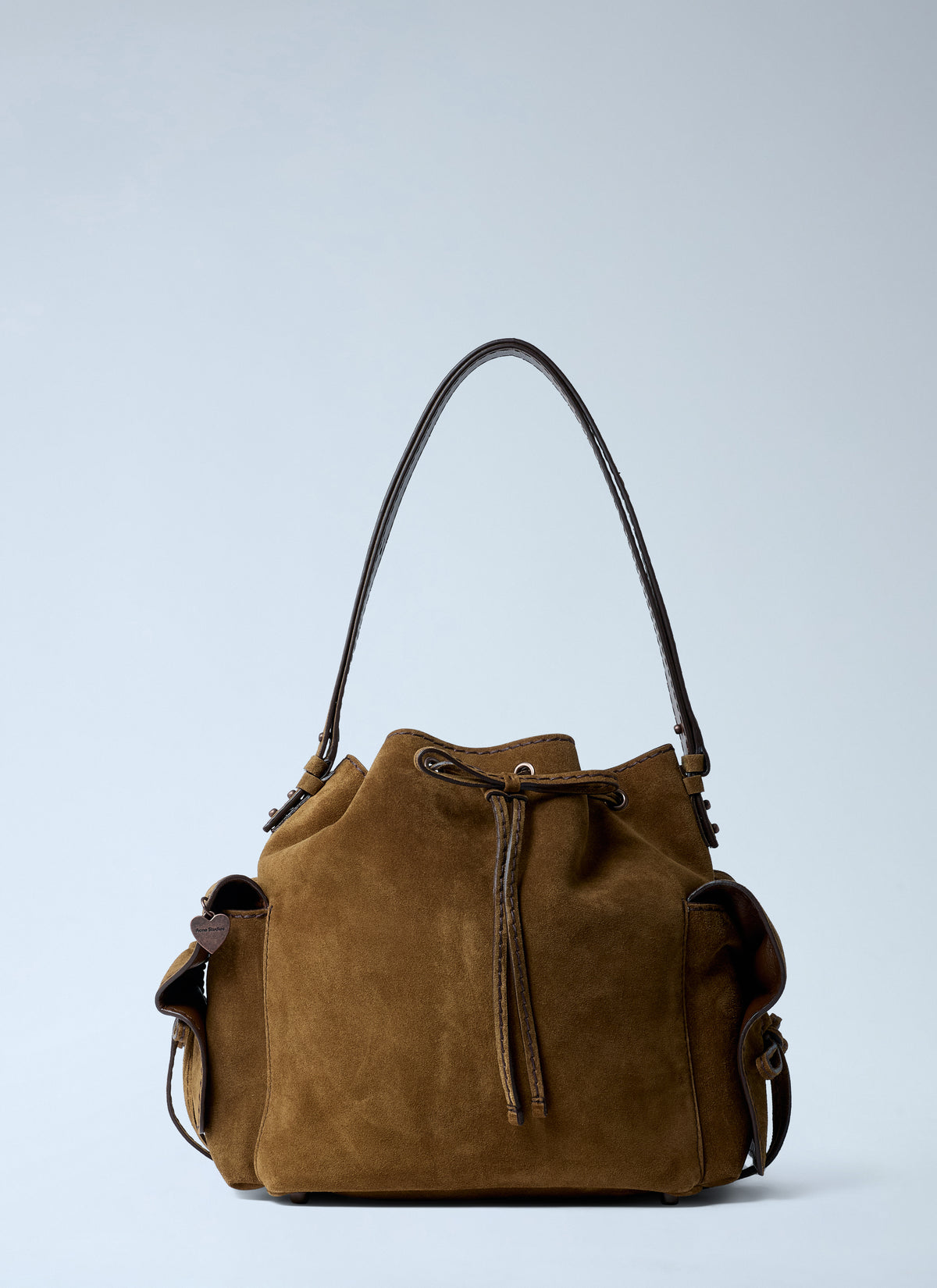 Acne Studios Acne Studios Women Suede Multipocket Bucket Bag