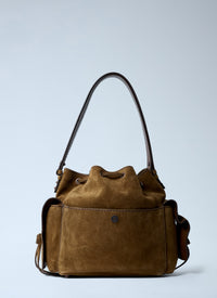 Acne Studios Acne Studios Women Suede Multipocket Bucket Bag