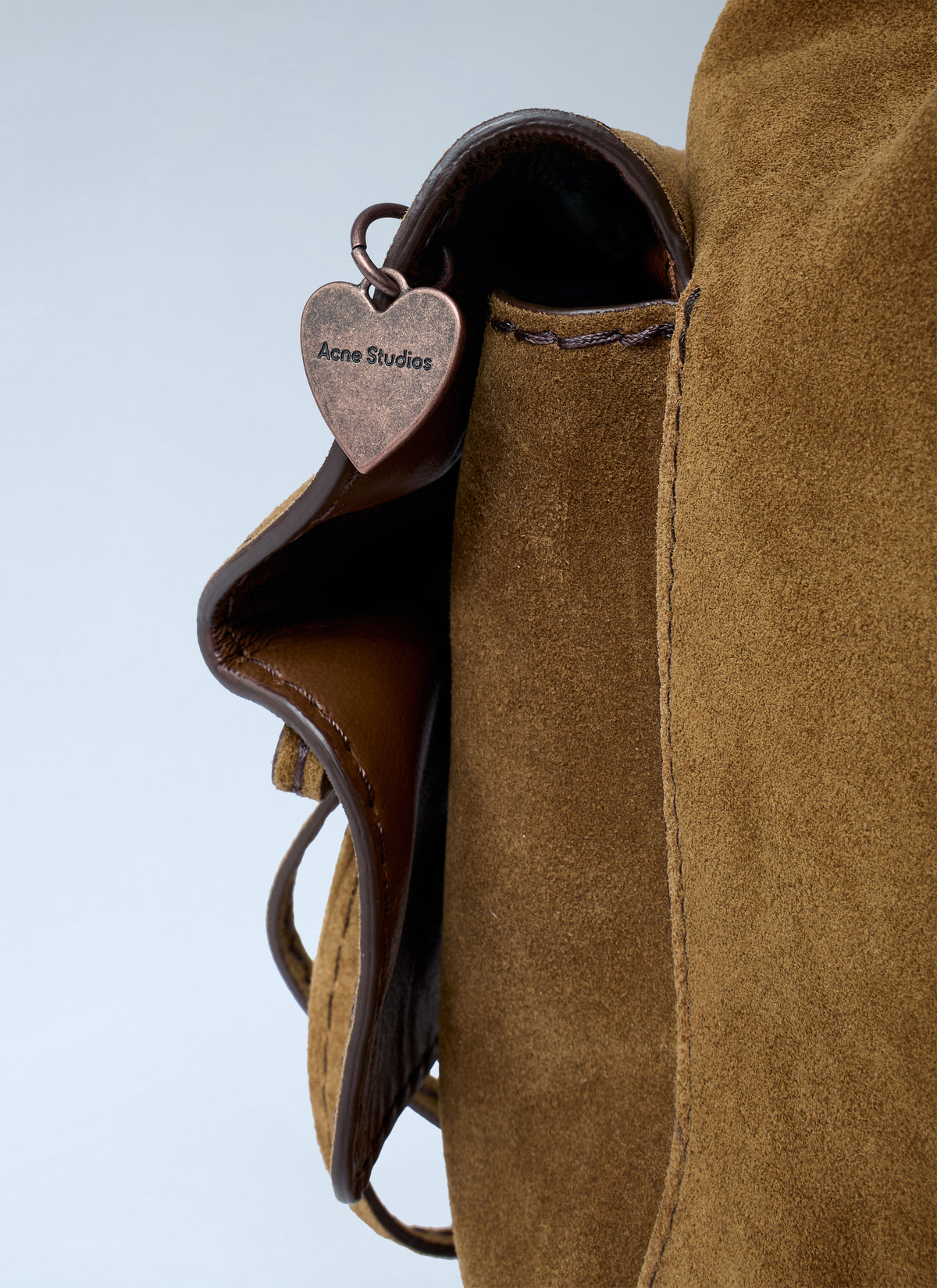 Acne Studios Acne Studios Women Suede Multipocket Bucket Bag
