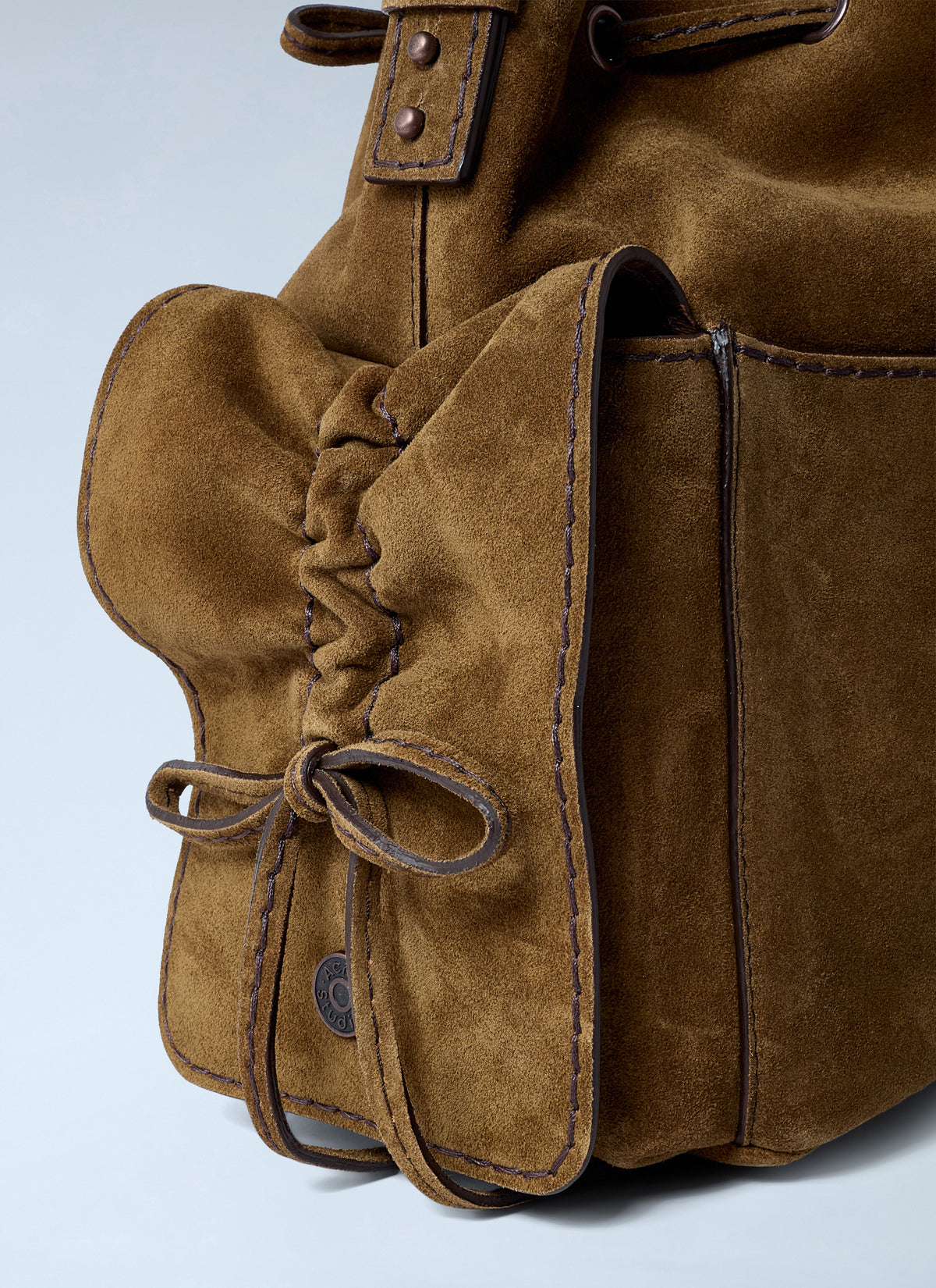 Acne Studios Acne Studios Women Suede Multipocket Bucket Bag
