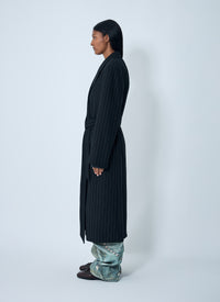 Acne Studios Acne Studios Women Belted Pinstripe Coat