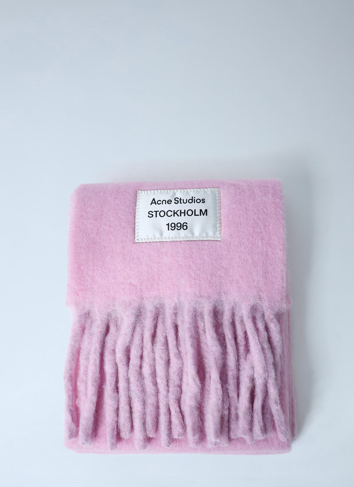 Acne Studios Women Fringed Wool-Blend Scarf