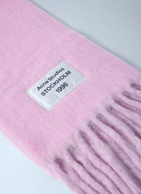 Acne Studios Women Fringed Wool-Blend Scarf