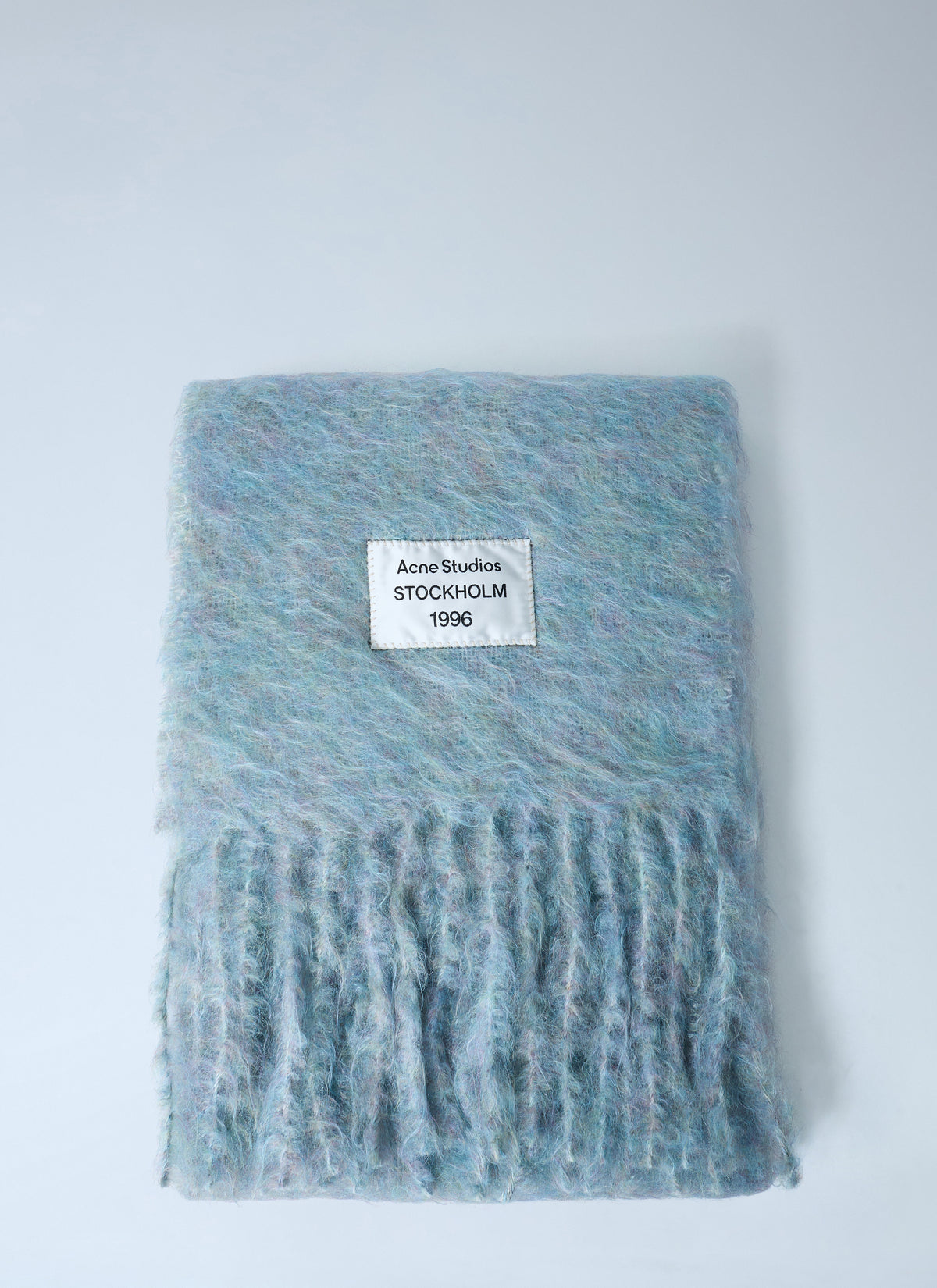 Acne Studios Women Fringed Wool-Blend Scarf