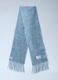 Acne Studios Women Fringed Wool-Blend Scarf