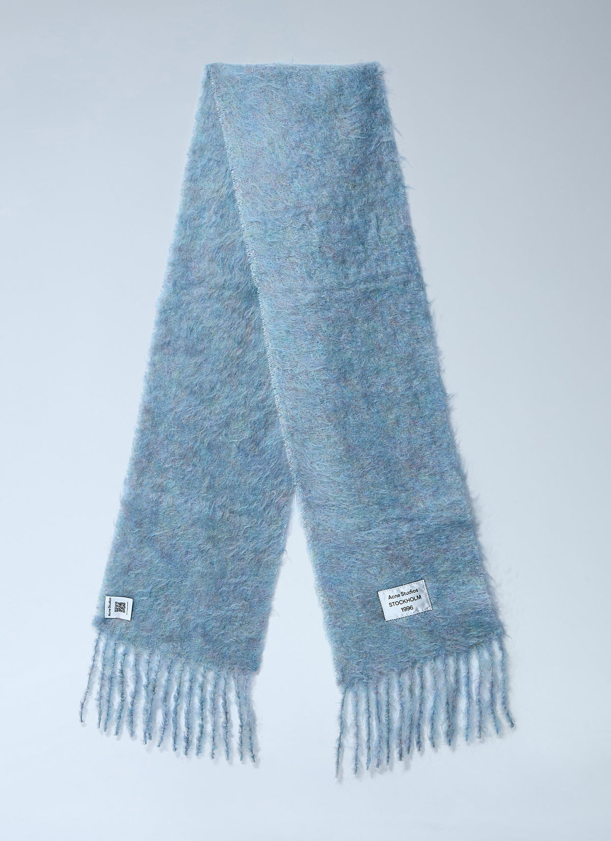 Acne Studios Women Fringed Wool-Blend Scarf