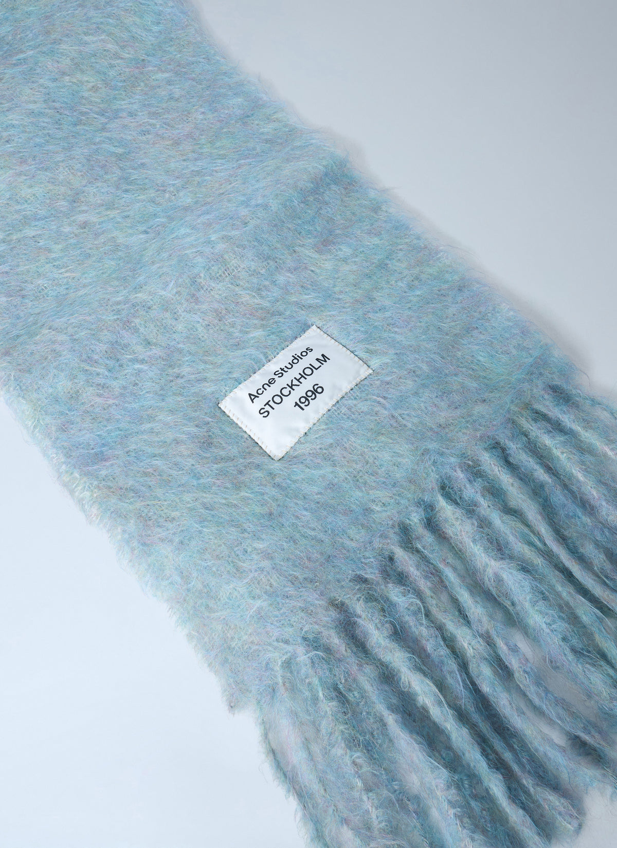 Acne Studios Women Fringed Wool-Blend Scarf