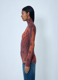 Acne Studios Acne Studios Women Print Mesh Top