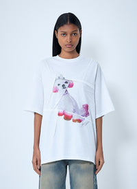 Acne Studios Acne Studios Women Logo Motif T-Shirt