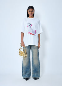 Acne Studios Acne Studios Women Logo Motif T-Shirt