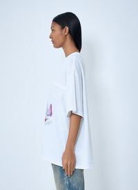 Acne Studios Acne Studios Women Logo Motif T-Shirt