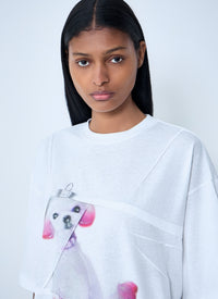 Acne Studios Acne Studios Women Logo Motif T-Shirt