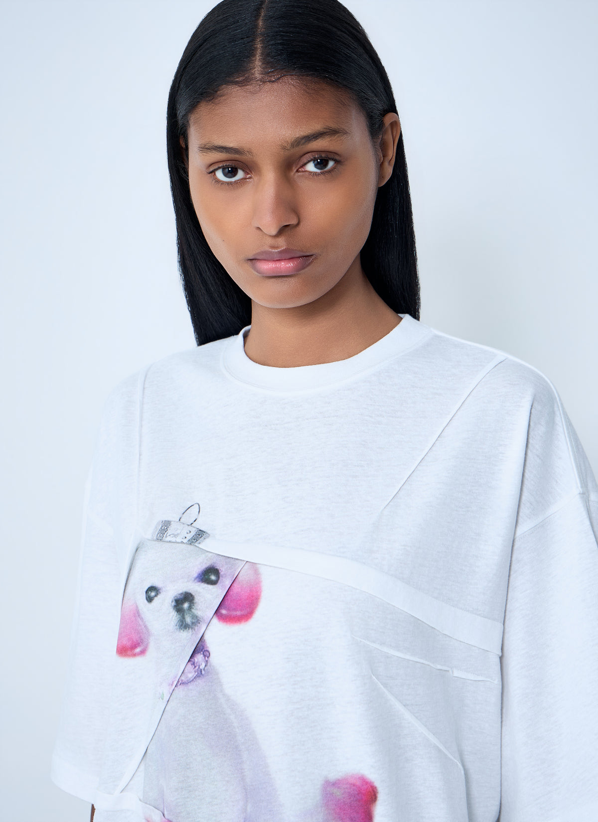 Acne Studios Acne Studios Women Logo Motif T-Shirt