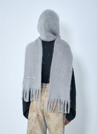 Acne Studios Acne Studios Women Fringed Wool Scarf