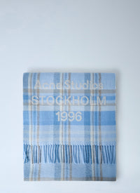 Acne Studios Women Plaid Wool Scarf