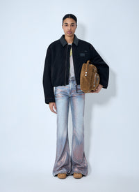 Acne Studios Women Fitted Glitter Jeans