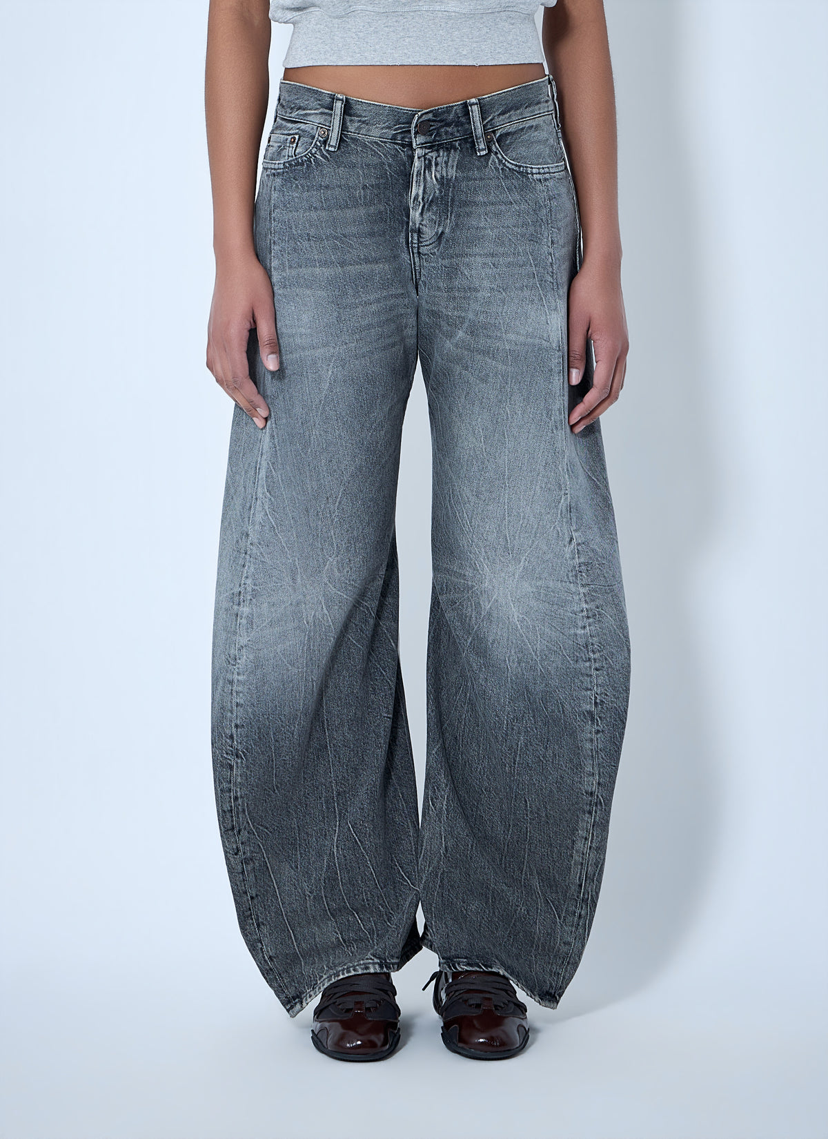 Acne Studios Acne Studios Women Wide-Leg Denim Trousers