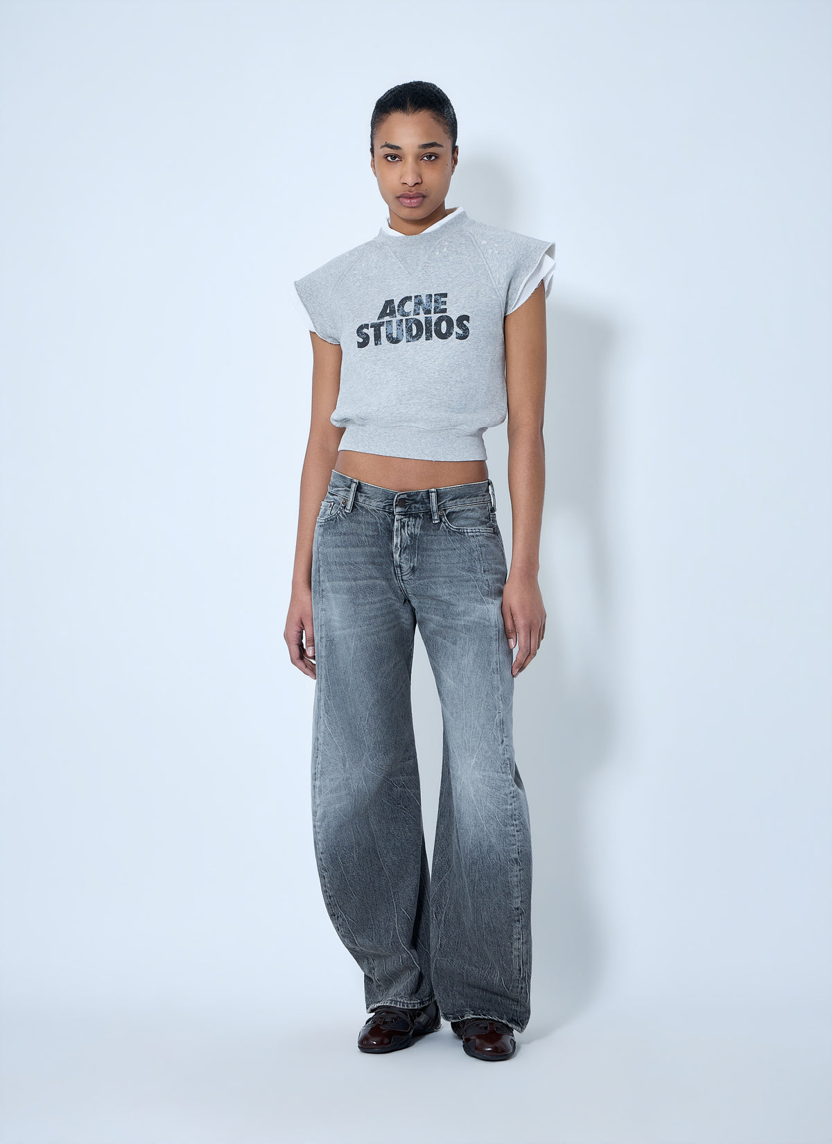Acne Studios Acne Studios Women Wide-Leg Denim Trousers