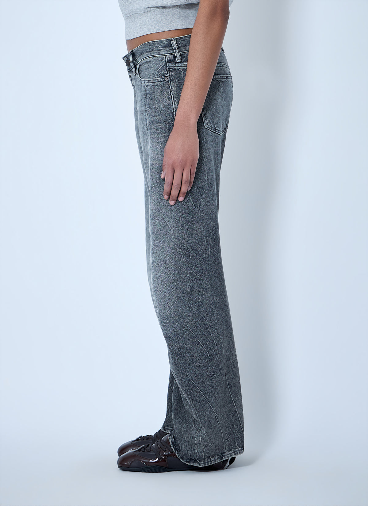 Acne Studios Acne Studios Women Wide-Leg Denim Trousers
