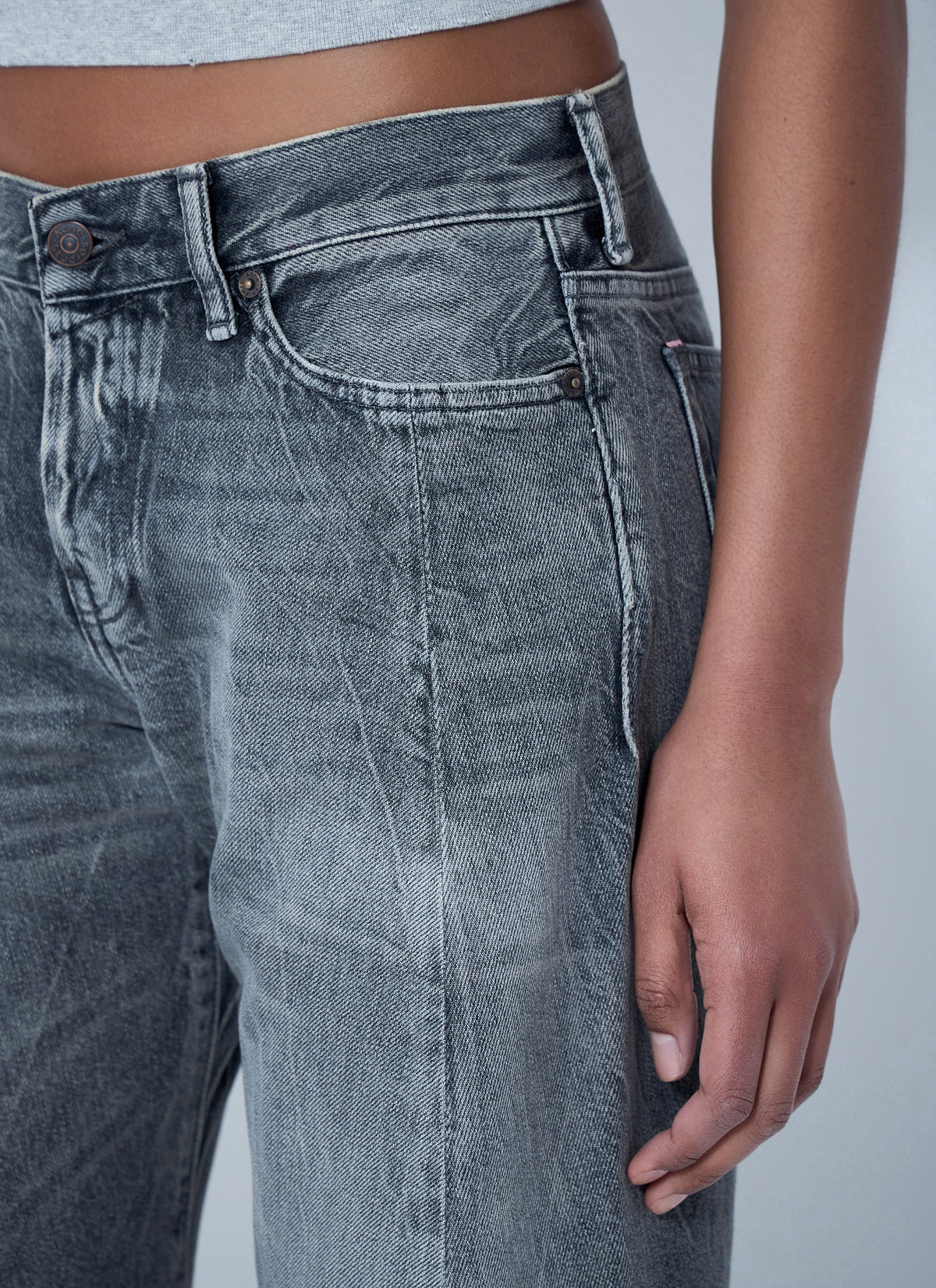 Acne Studios Acne Studios Women Wide-Leg Denim Trousers