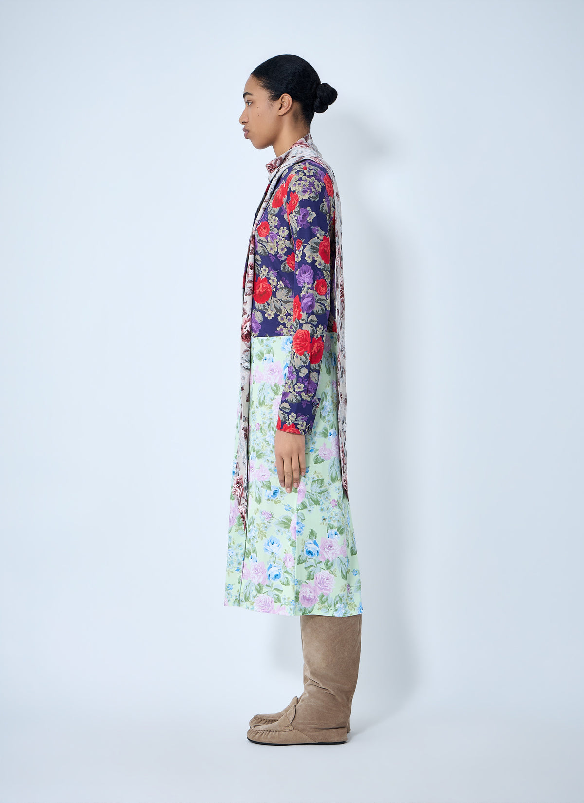 Acne Studios Women Floral Printed Midi Dress