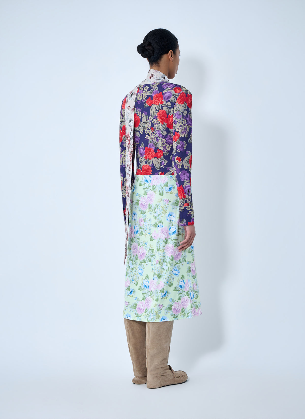 Acne Studios Women Floral Printed Midi Dress