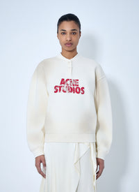 Acne Studios Acne Studios Women Logo Embroidered Sweatshirt