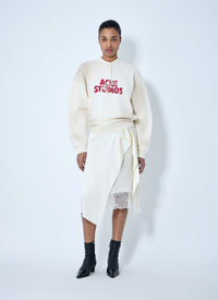 Acne Studios Acne Studios Women Logo Embroidered Sweatshirt