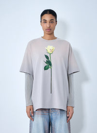 Acne Studios Acne Studios Women Layered Graphic T-Shirt