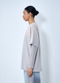 Acne Studios Acne Studios Women Layered Graphic T-Shirt