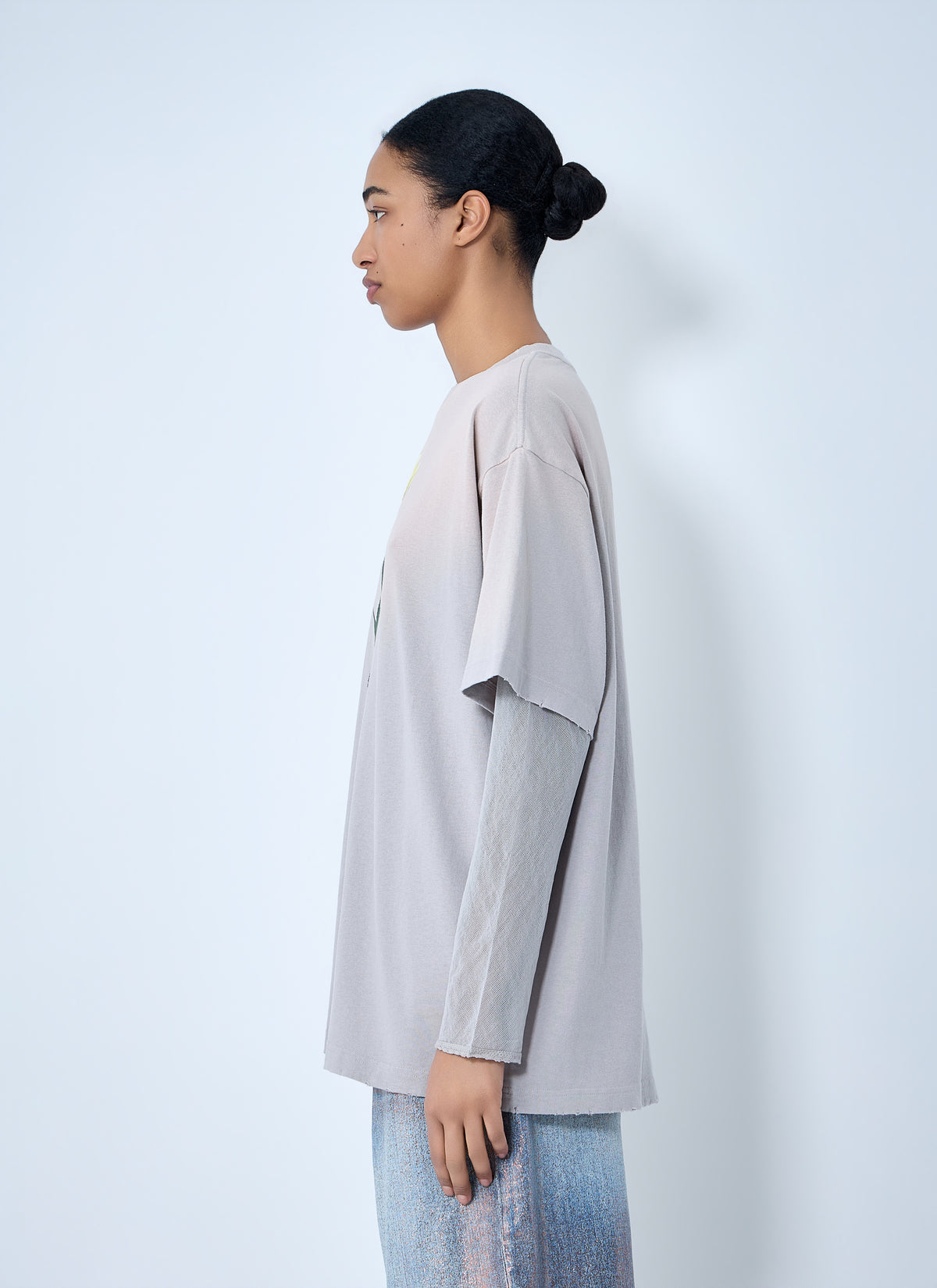 Acne Studios Acne Studios Women Layered Graphic T-Shirt