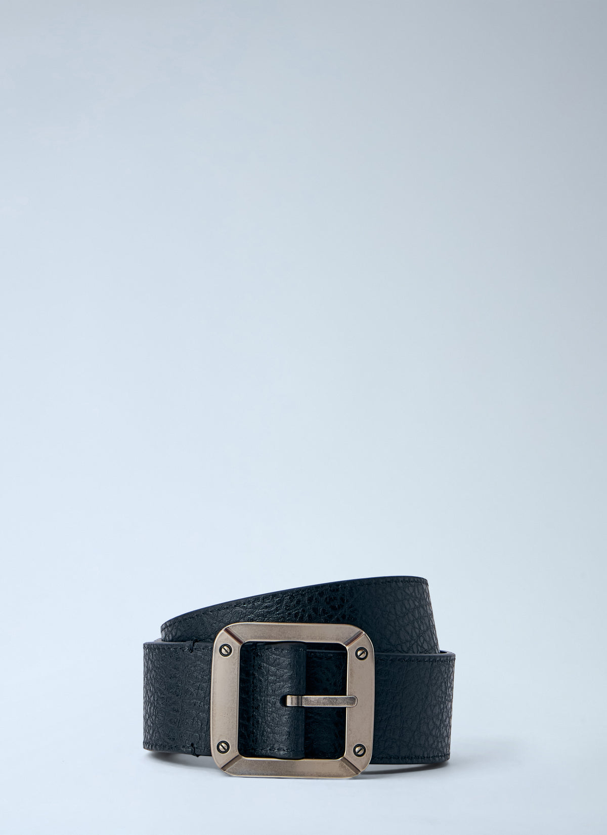 Acne Studios Acne Studios Women Textured Reversible Leather Belt