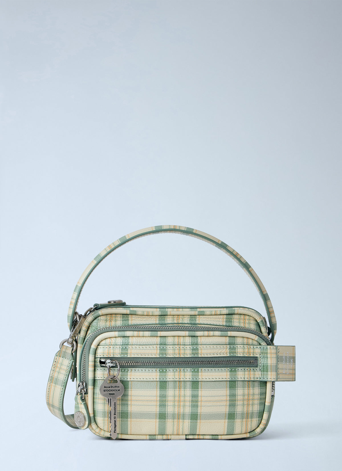 Acne Studios Women Camero Kit Check Handbag