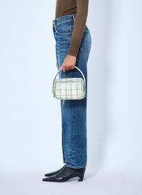 Acne Studios Women Camero Kit Check Handbag