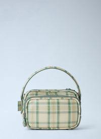 Acne Studios Women Camero Kit Check Handbag