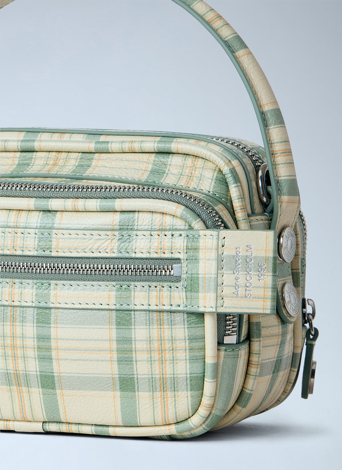 Acne Studios Women Camero Kit Check Handbag