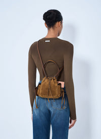 Acne Studios Women Multipocket Mini Bucket Bag
