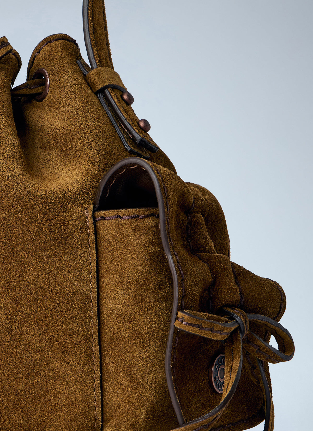 Acne Studios Women Multipocket Mini Bucket Bag