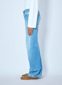 Acne Studios Acne Studios Women 2006F Distressed Wide Leg Jeans