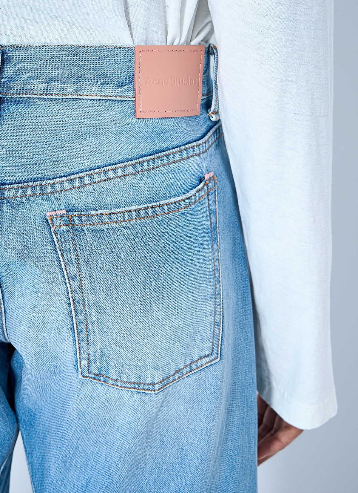 Acne Studios Acne Studios Women 2006F Distressed Wide Leg Jeans