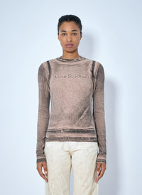 Acne Studios Acne Studios Women Long Sleeve Logo Top